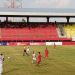 Pertandingan antara Kalteng Putra versus Tira Persikabo dalam lanjutan Shopee Liga I Indonesia di Stadion Tuah Pahoe Palangka Raya, Rabu (26/11/19)