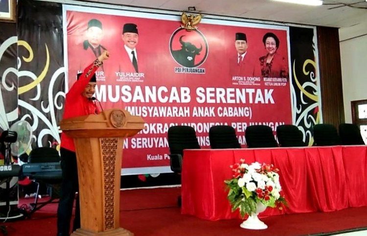 Ketua Dewan Pengurus Cabang Partai Demokrasi Indonesia Perjuangan (DPC PDI-P) Seruyan Yulhaidir