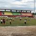 Kegiatan coaching clinic bola di lapangan tuah pahoe Kamis (12/3/2020)