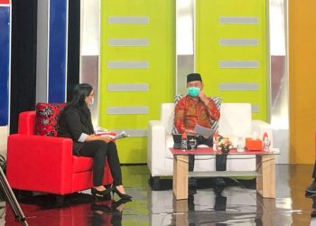 Gubernur Kalteng, Sugianto Sabran talk show bersama KPK di TVRI Kalteng