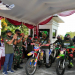 Pelepasan 250 peserta Motor Trail untuk mengikuti wisata Konservasi Katingan untuk Borneo (KKB), Kamis (27/8/2020) pagi, di kawasan Kebun Raya Katingan