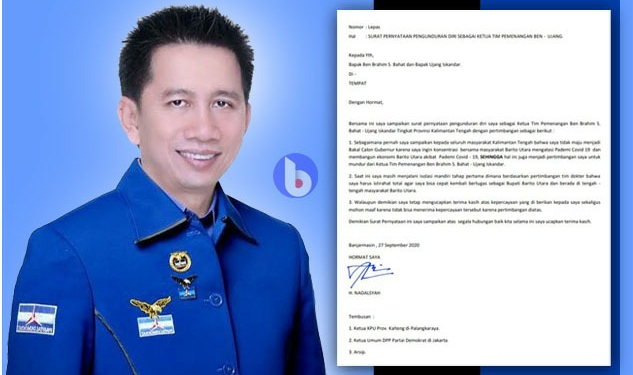 Jalani Isolasi Mandiri Nadalsyah Mundur Dari Ketua Tim Pemenangan Ben Ujang Balanganews Com