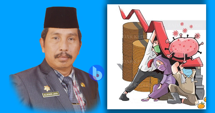 Ketua Satgas Pemulihan Ekonomi Bencana Pandemi Covid-19 Kabupaten Pulang Pisau, Elieser Jaya.