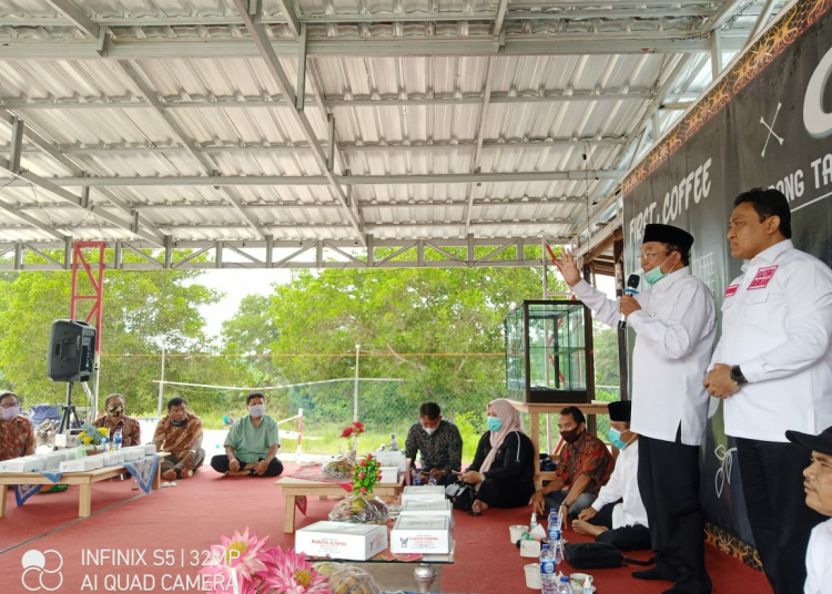 Silaturahmi Edy Pratowo di Desa Bukit Sawit, Kecamatan Teweh Selatan, Kabupaten Barito Utara, Jumat (2/10/2020)