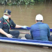Bantuan kelotok atau perahu kecil yang menjadi sarana transportasi mengangkut anak-anak sekolah dan guru dalam belajar mengajar di daerah pinggiran sungai