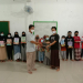 Komunitas Cinta Anak Palangkaraya saat wakafkan buku untuk anak-anak di Panti Asuhan Khoirunnas di Muara Teweh, Jumat (16/7/2021)