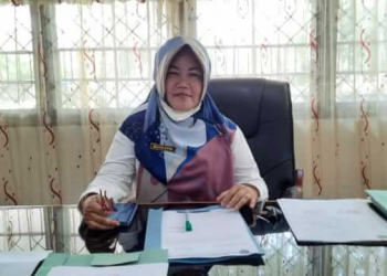 Kepala Dinas Sosial Pemberdayaan Masyarakat dan Desa (DSPMD) Kabupaten Barito Selatan (Barsel), Selviriyatmi, SP., MSi