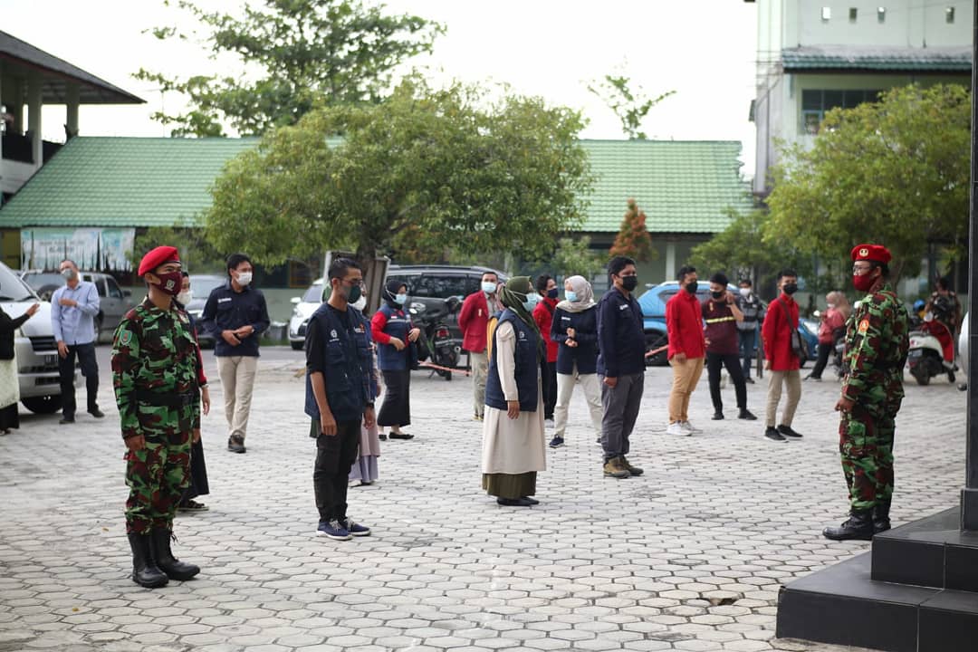 Acara launching Pos Dukungan Penanggulangan Penyebaran Covid-19 Kota Palangka Raya oleh Muhammadiyah Covid-19 Command Center Kalimantan Tengah