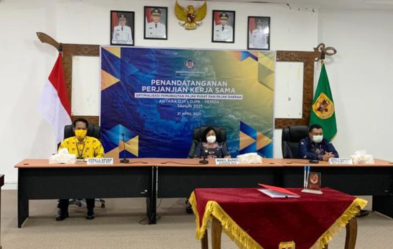 penandatanganan pks optimalisasi pajak