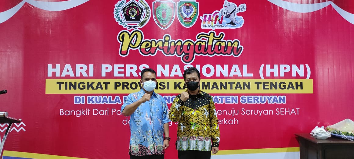 Acara Puncak Peringatan Hari Pers Nasional (HPN) Tingkat Provinsi Kalimantan Tengah di Kuala Pembuang, Kabupaten Seruyan