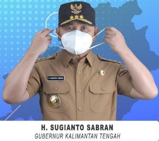 Gubernur Provinsi Kalimantan Tengah, H. Sugianto Sabran
