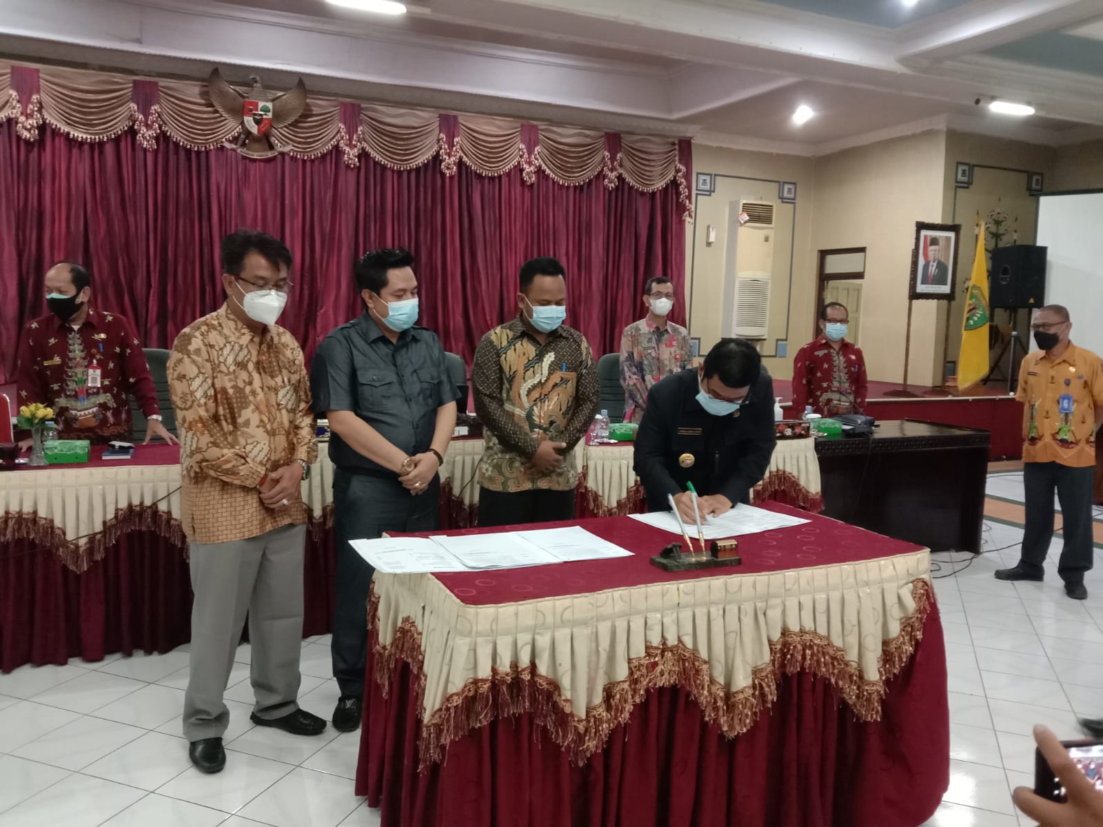 Rapat Paripurna III Masa Sidang I DPRD Barito Timur Tahun 2021