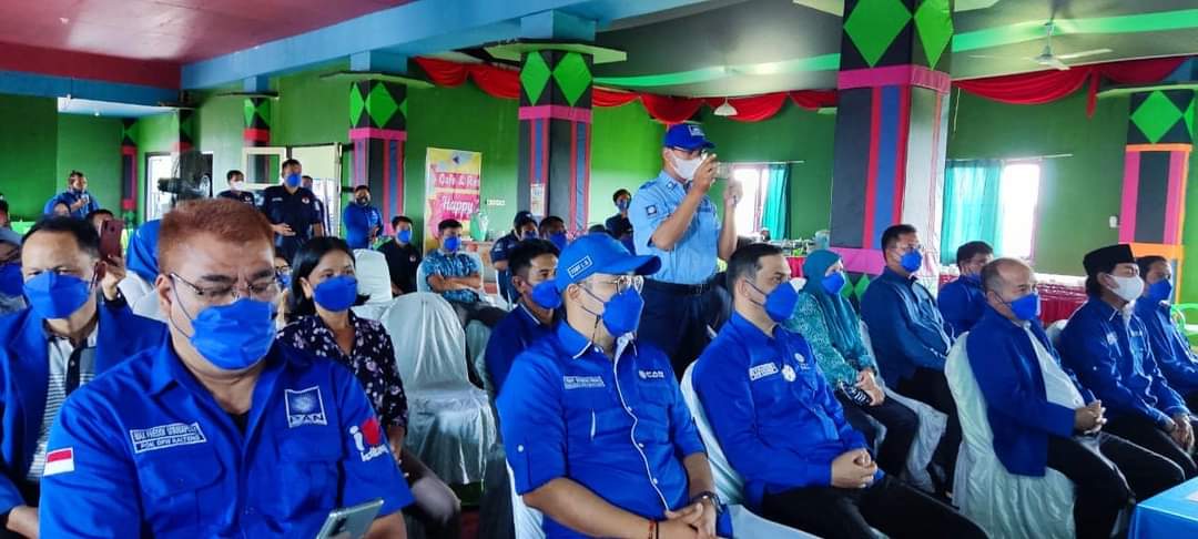 Musyawarah Cabang (Muscab) Partai Amanat Nasional se-Kabupaten Murung Raya (Mura) di Puruk Cahu, Senin (27/9/2021)