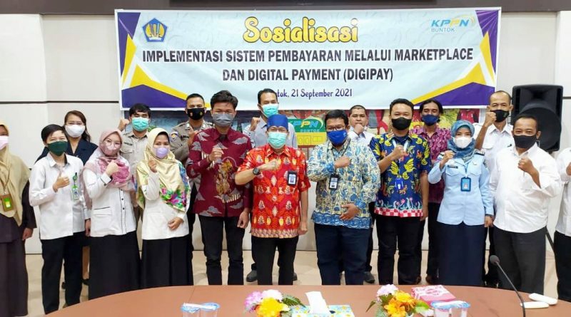 Sosialisasi implementasi pembayaran melalui marketplace dan Digipay