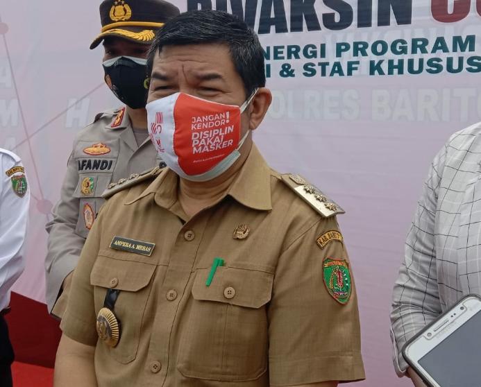 Bupati Barito Timur, Kalimantan Tengah, Ampera AY Mebas