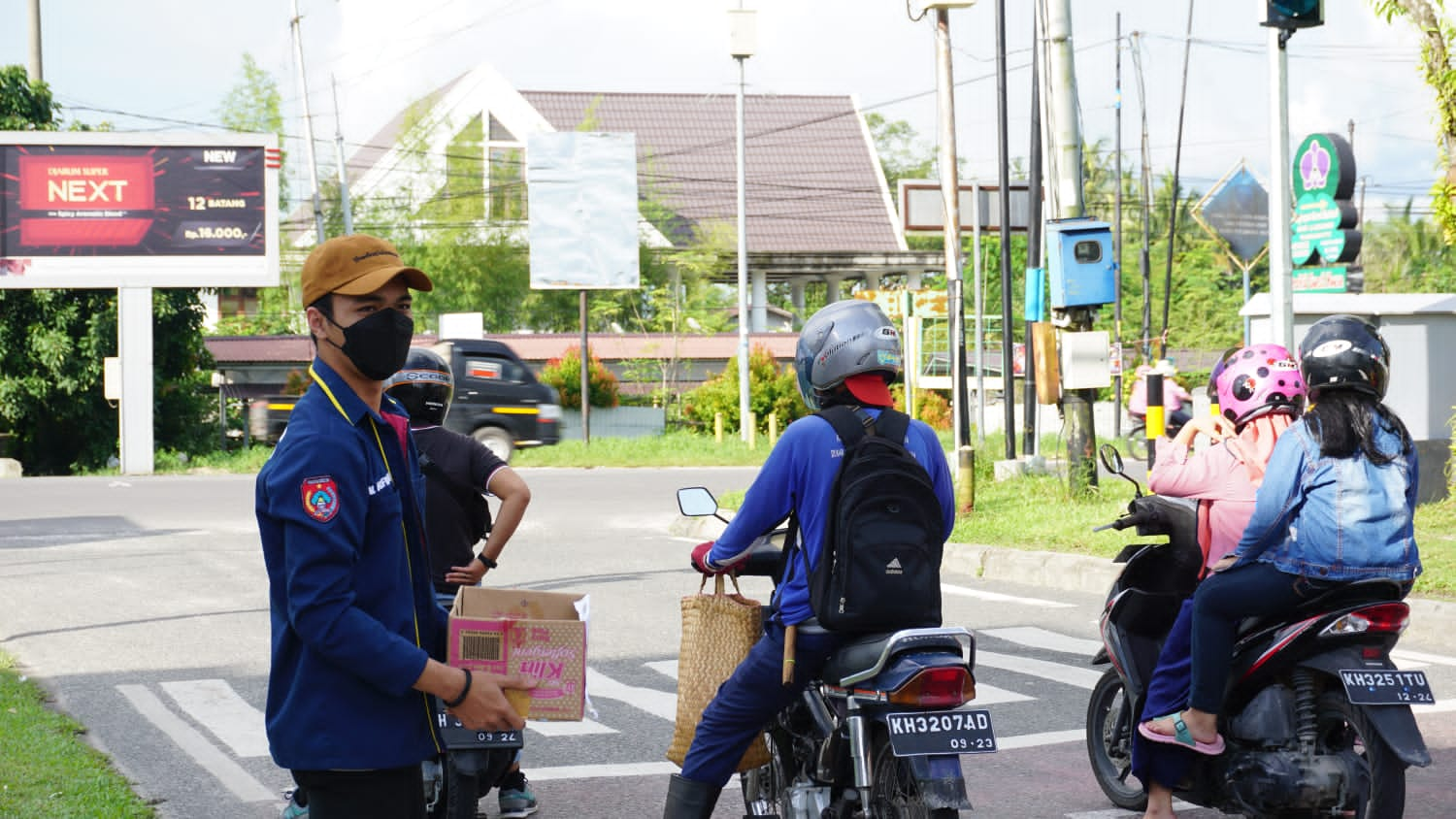 Ketua himpunan mahasiswa Kotawaringin Barat, Taufikurahman