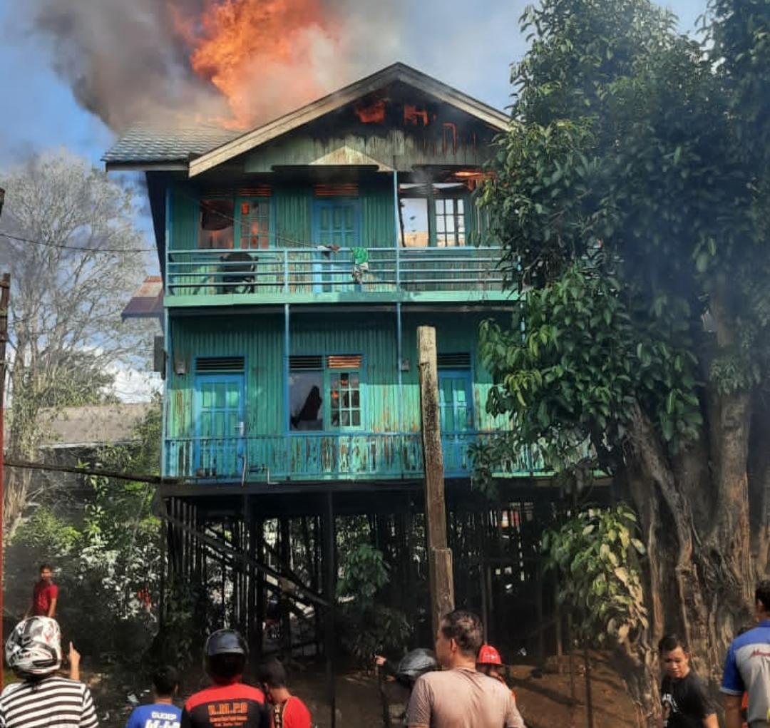 Lokasi tempat terjadinya kebakaran