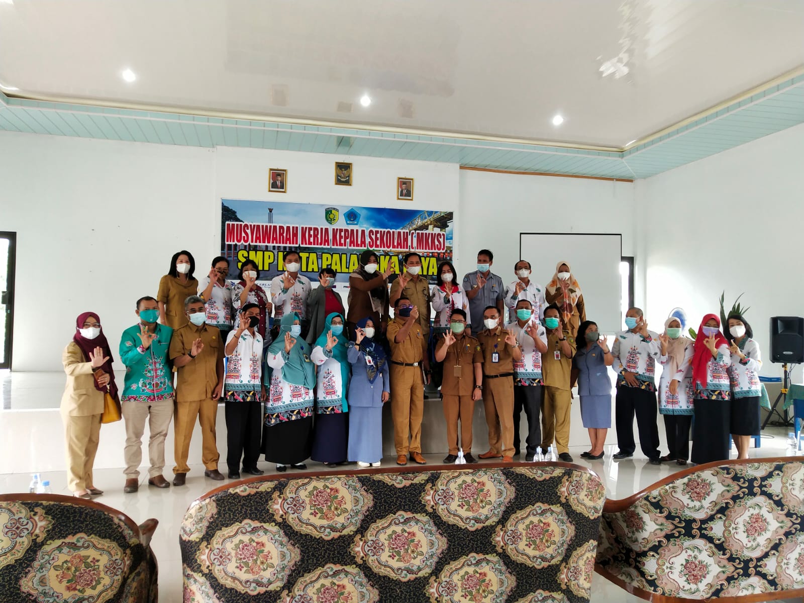 MKKS SMP Kota Palangka Raya di aula SMP Al-Amin, Jalan Marina Permai 4 Palangka Raya