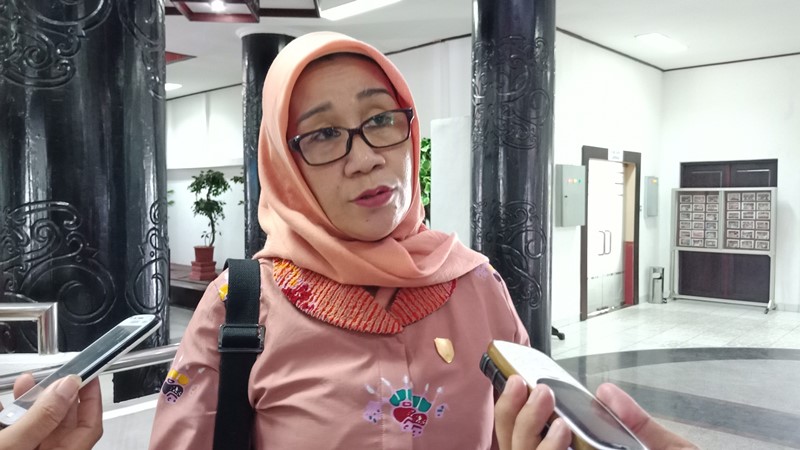 Wakil Ketua Komisi III DPRD Kalteng, Siti Nafsiah