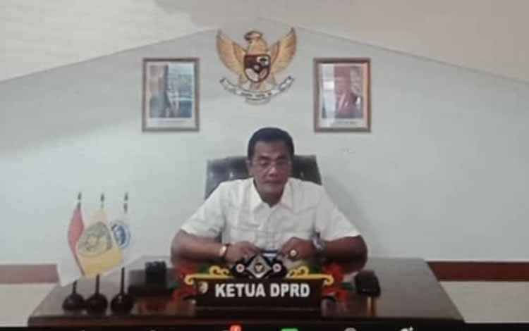 Ketua DPRD Palangka Raya, Sigit Karyawan Yunianto