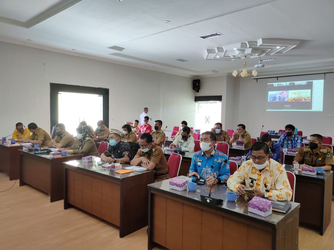 Camat se-Kalteng yang mengikuti pelatihan pertanian