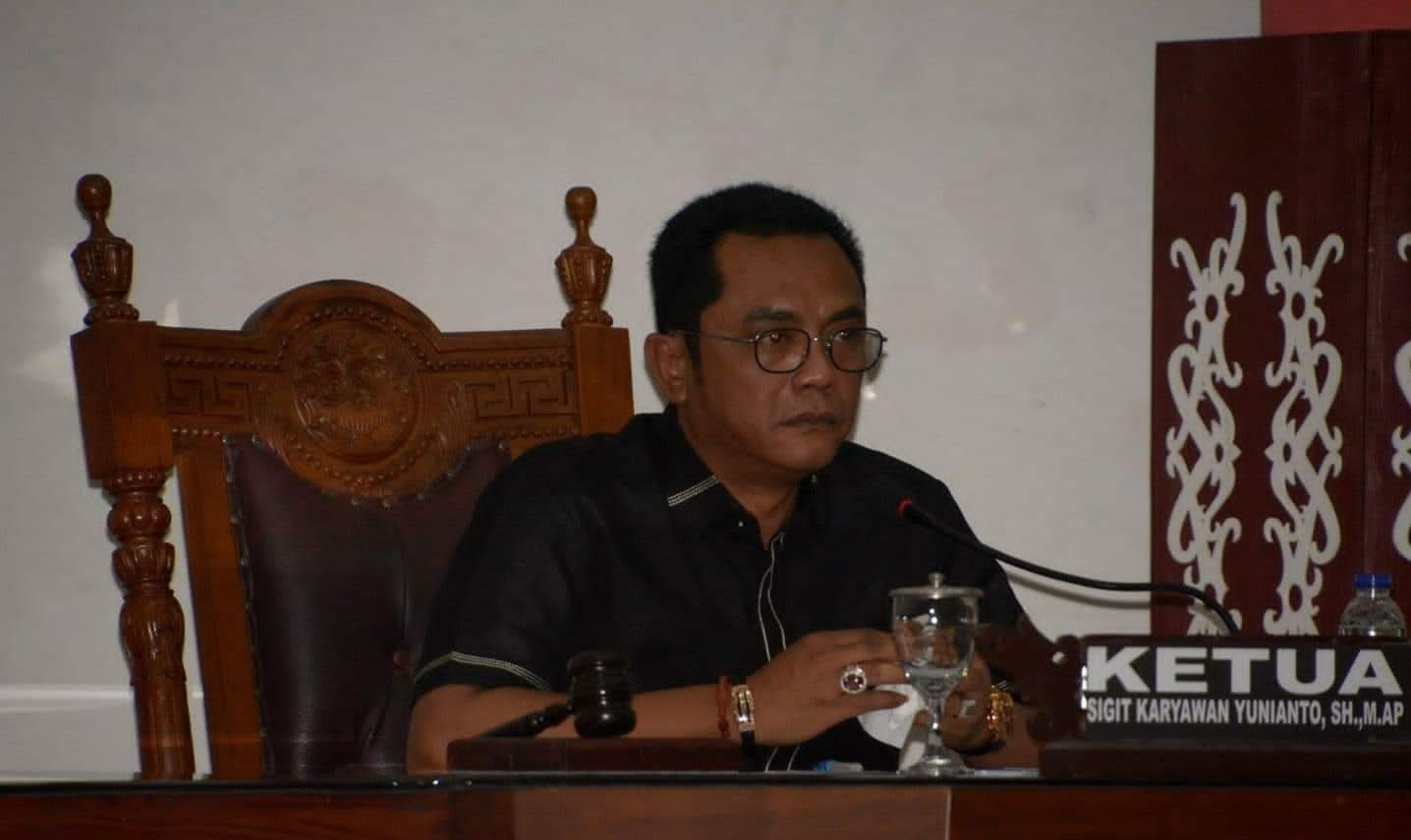 Ketua DPRD Kota Palangka Raya, Sigit K Yunianto