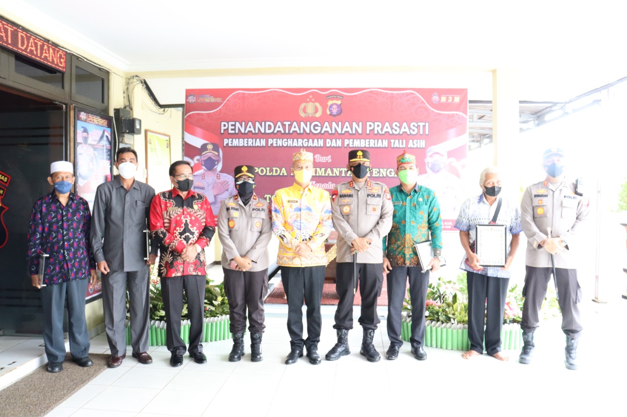 Kunker Kepala Kepolisian Daerah Kalimantan Tengah (Kapolda Kalteng) Irjen. Pol. Drs. Nanang Avianto, M.Si., di Mapolres Gunung Mas (Gumas), Kamis (20/1/2022) siang