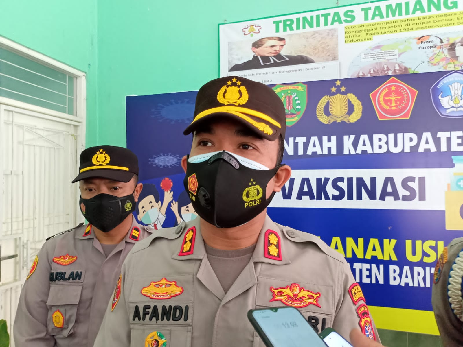 Kapolres Barito Timur, AKBP Afandi Eka Putra