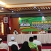 Kepala Kantor Kementrian Agama Murung Raya, H. Marzuki Rahman saat menyampaikan sambutan pada pembukaan manasik haji tahun 1443 Hijriah atau 2022 Masehi