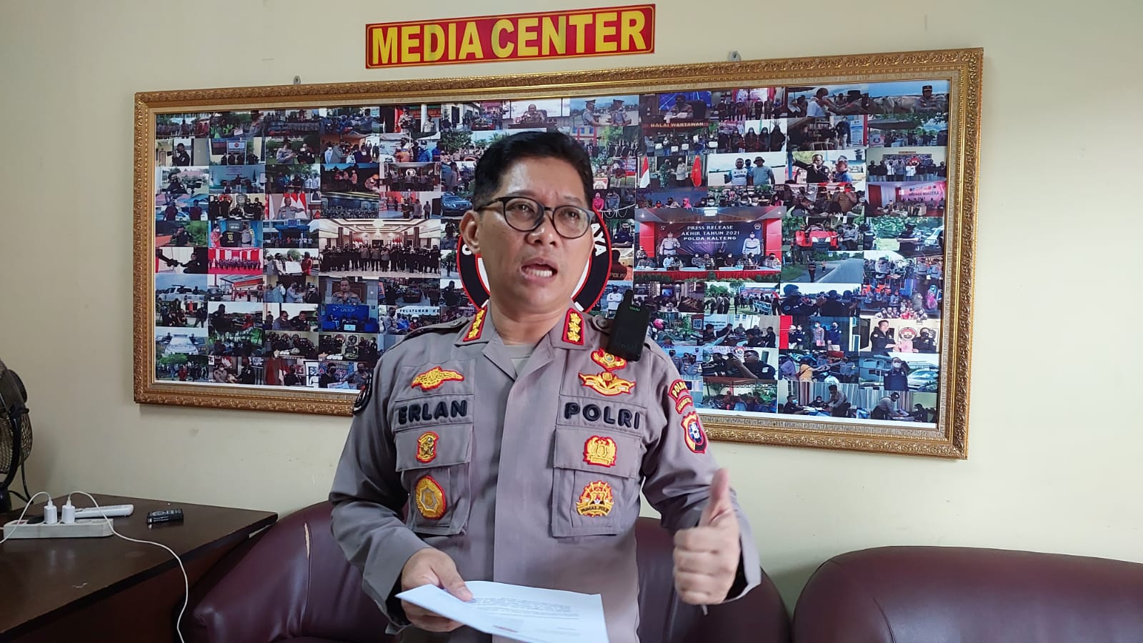 Kabid Humas Kombes Pol Erlan Munaji