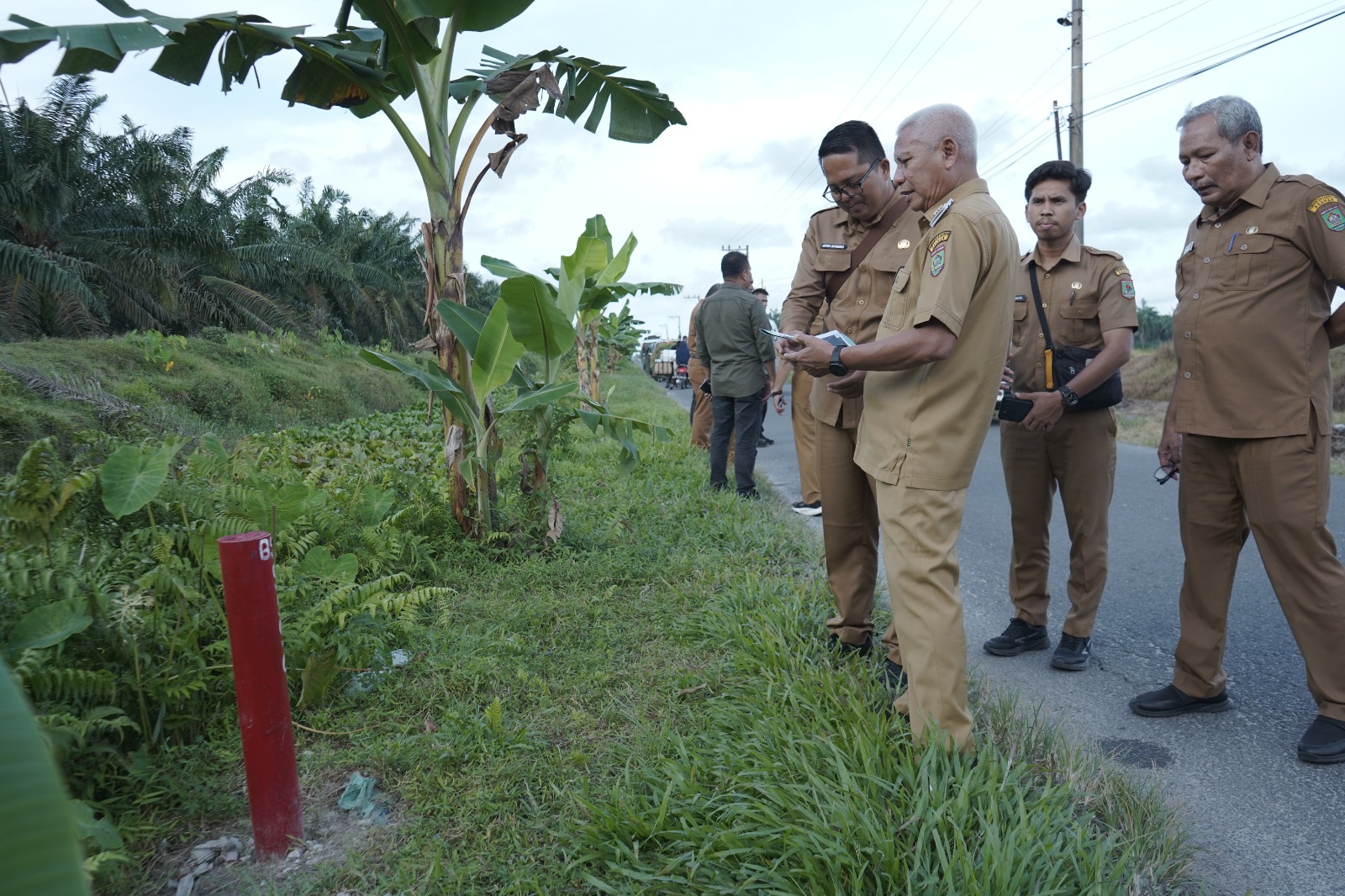 Bupati Asahan Tinjau Lahan Lokasi Rencana Pembangunan Lapas Balanganews Com