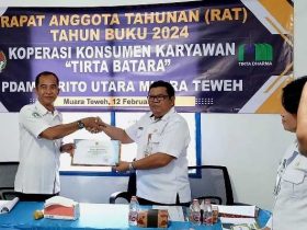 Kepala Dinas Tenaga Kerja, Transmigrasi, Koperasi, dan UKM (Nakertranskop UKM) Kabupaten Barito Utara, HM Mastur,