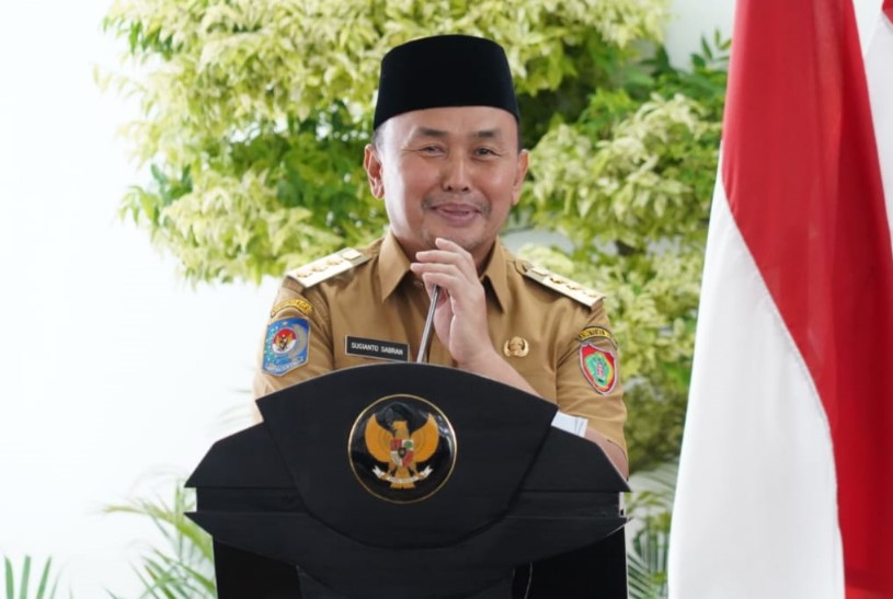 Gubernur Kalteng, H. Sugianto Sabran.