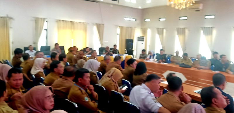 Pj Bupati Barito Utara, Drs Muhlis melalui Asisten Sekda Bidang Administrasi Umum, H Yaser Arapat