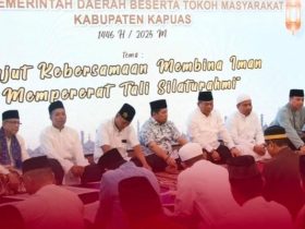 DPRD Kabupaten Kapuas menggelar acara buka puasa bersama dan silaturahmi yang berlangsung di Ruang Rapat Gabungan DPRD Kapuas