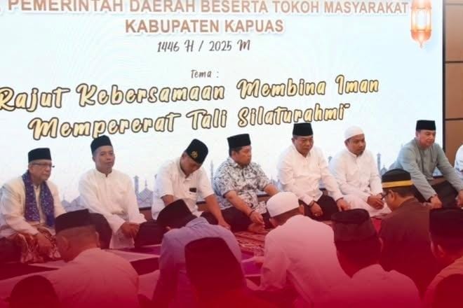 DPRD Kabupaten Kapuas menggelar acara buka puasa bersama dan silaturahmi yang berlangsung di Ruang Rapat Gabungan DPRD Kapuas