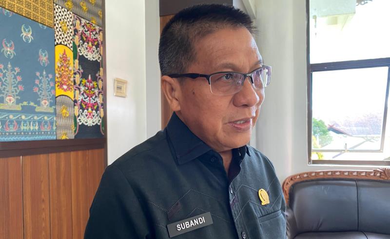 Ketua DPRD Kota Palangka Raya, Subandi