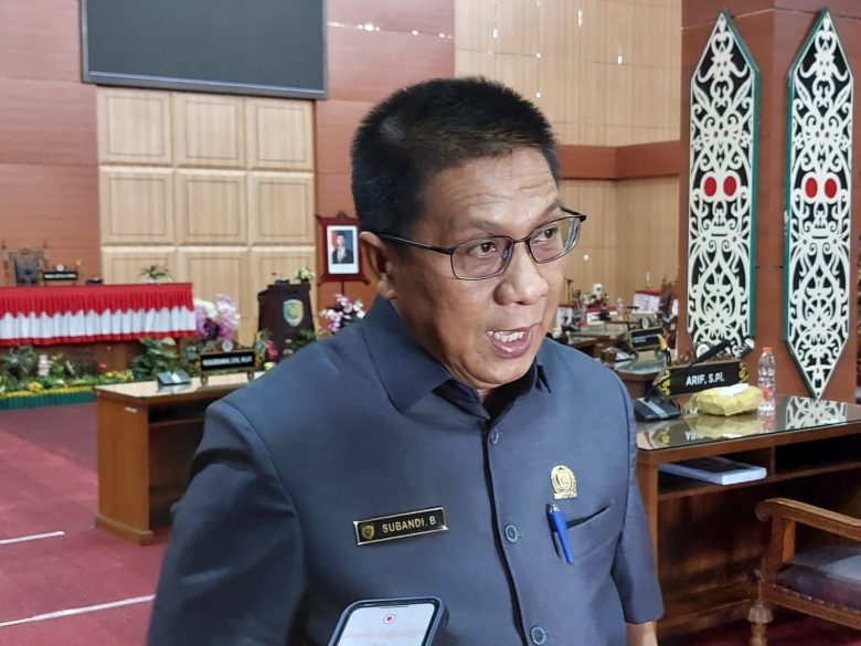 Ketua DPRD kota Palangka Raya, Subandi