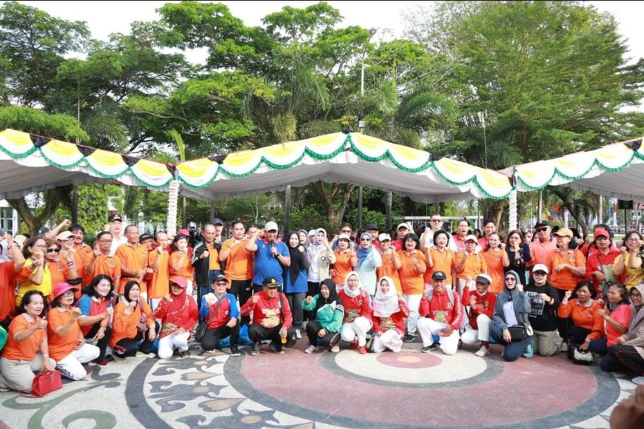 dihadiri Wakil Gubernur Kalteng Edy Pratowo, para Asisten, Staf Ahli Gubernur, serta sejumlah Kepala Perangkat Daerah.