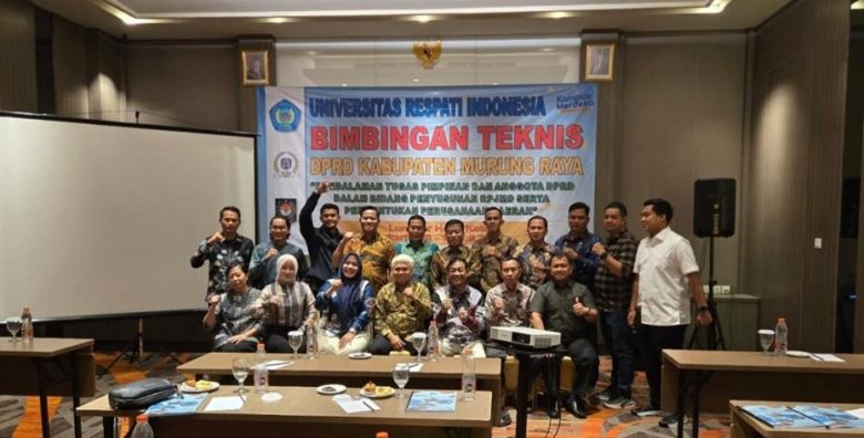 Pimpinan dan Anggota DPRD Murung Raya mengikuti bimbingan teknis (Bimtek) di Jakarta yang membahas pendalaman tugas dalam penyusunan Rencana Pembangunan Jangka Menengah Daerah (RPJMD) serta pembentukan perusahaan daerah (Perusda),