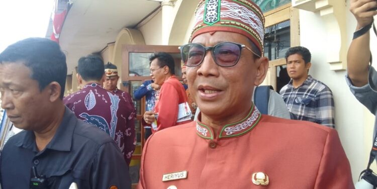 Kehadiran Bupati Heriyus menjadi wujud nyata hubungan erat dan harmonis antardaerah di wilayah Kalimantan Tengah