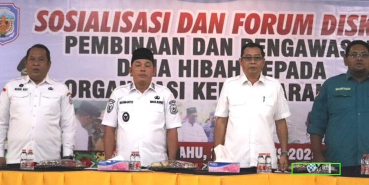 Komitmen tersebut disampaikan Wakil Bupati Murung Raya, Rahmanto Muhidin, saat membuka kegiatan Sosialisasi dan Forum Diskusi Pengelolaan Dana Hibah yang digelar di Aula Dewan Adat Dayak (DAD) Murung Raya