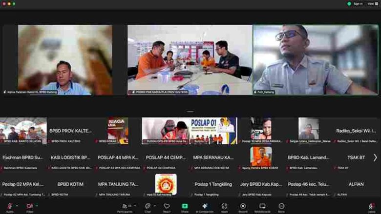 BPBD Kalteng Bentuk 77 Pos Lapangan untuk Perkuat Pencegahan Karhutla