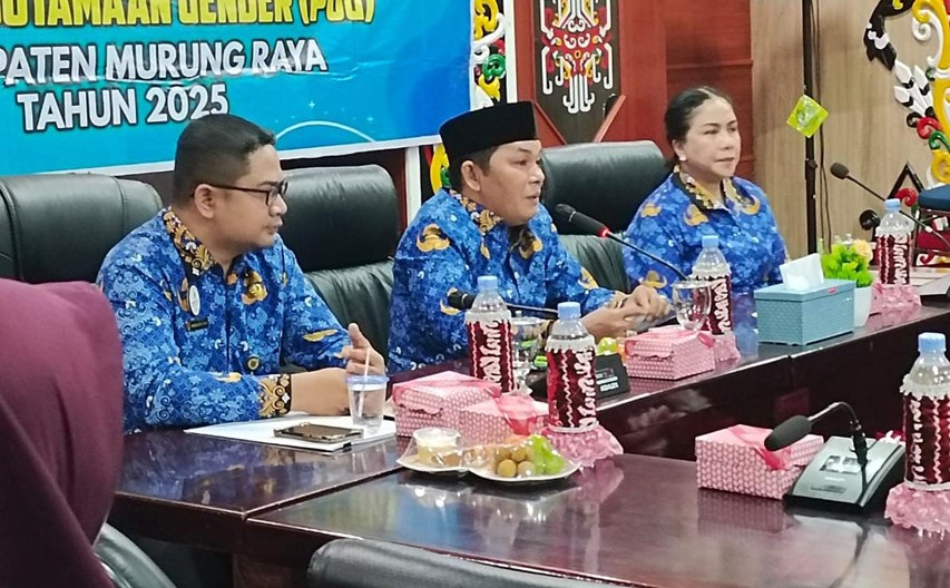 Pemerintah Kabupaten Murung Raya (Pemkab Mura) melalui Dinas Pemberdayaan Perempuan, Perlindungan Anak, Pengendalian Penduduk, dan Keluarga Berencana (DP3ADALDUKKB) menggelar kegiatan advokasi dan penguatan kapasitas Kelompok Kerja (Pokja) Pengarusutamaan Gender (PUG) di Aula A Kantor Bupati Murung Raya
