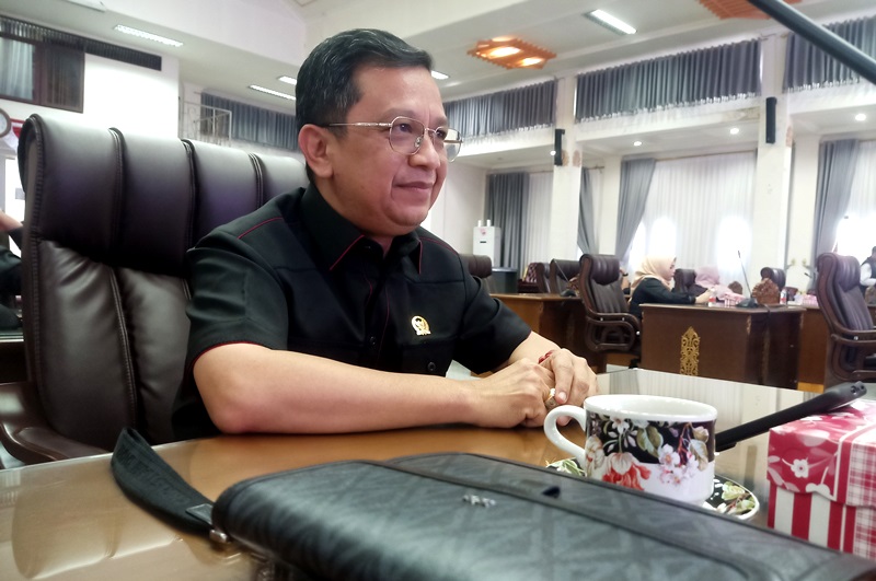 Ketua Fraksi PDI Perjuangan DPRD Kabupaten Barito Utara, H Taufik Nugraha