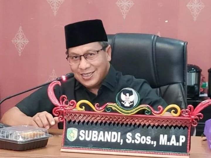 Ketua DPRD Kota Palangka Raya, Subandi