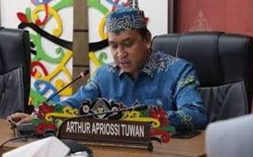 Ketua Komisi II DPRD Kota Palangka Raya, Arthur Apriossi Tuwan