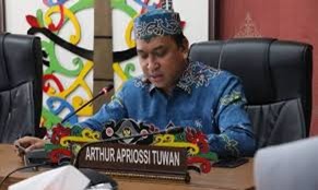 Ketua Komisi II DPRD Kota Palangka Raya, Arthur Apriossi Tuwan