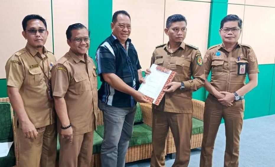 Wakil Bupati Katingan, Firdaus, S.T., menerima kunjungan Tim Formatur Kwartir Cabang (Kwarcab) Gerakan Pramuka Katingan yang menyampaikan hasil rapat kerja penyusunan struktur kepengurusan Kwarcab periode 2025–2030