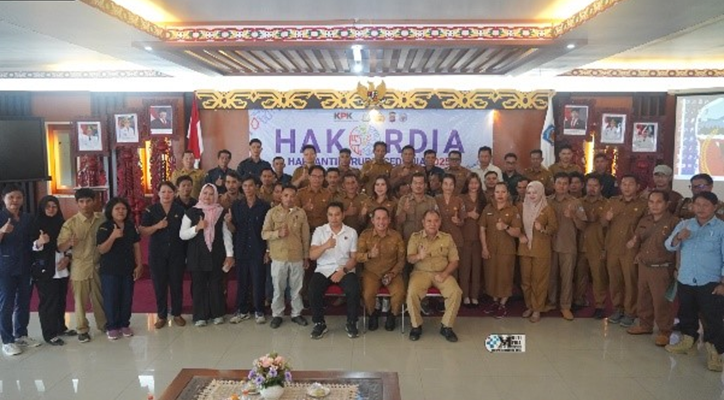 Wakil Bupati Murung Raya, Rahmanto Muhidin, hadir mewakili Bupati Heriyus